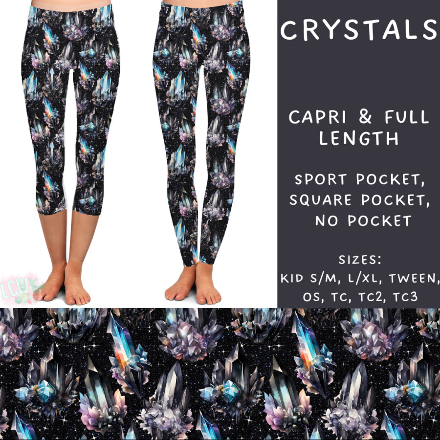 Preorder Custom Styles - Crystals - Closes 6 Dec - ETA late Feb 2025 Leggings