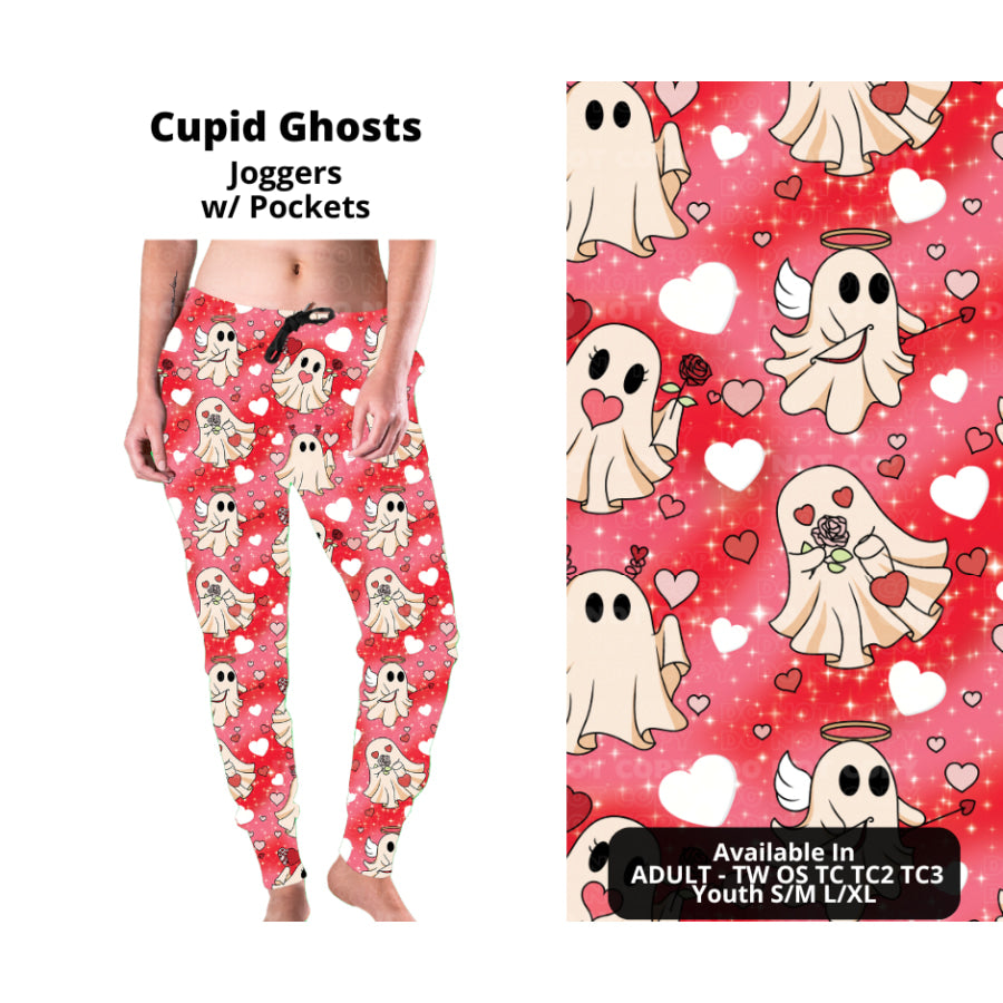 PREORDER Custom Styles - Cupid Ghosts - Closes 28 Nov - ETA late Feb 2025 Leggings