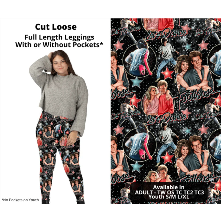 Preorder Custom Styles - Cut Loose - Closes 10 Feb - ETA late May 2025) Leggings