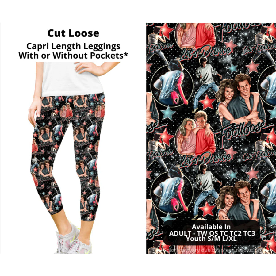 Preorder Custom Styles - Cut Loose - Closes 10 Feb - ETA late May 2025) Leggings