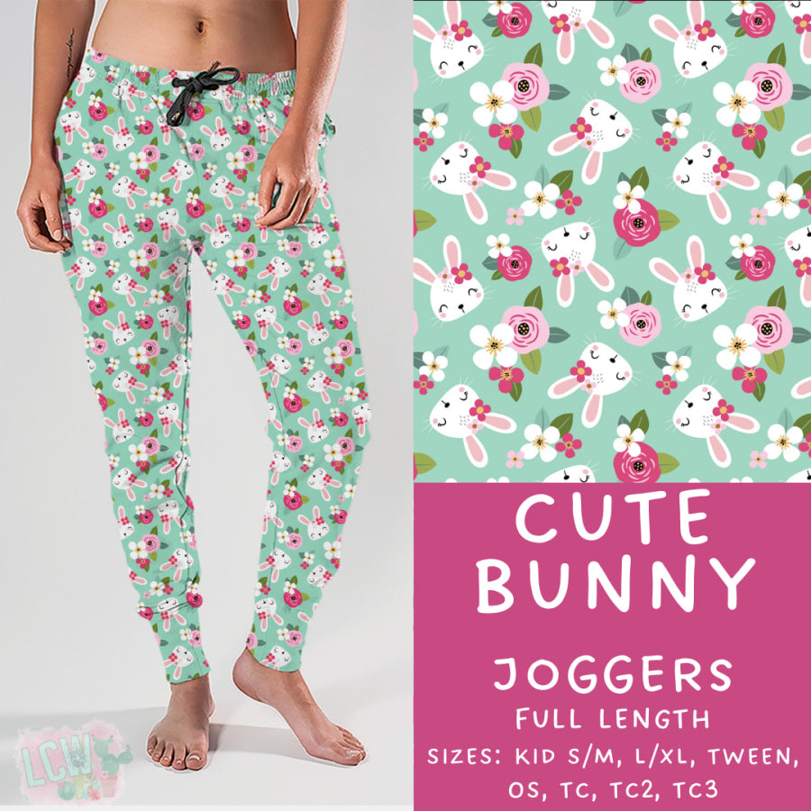 Preorder Custom Styles - Cute Bunny - Closes 17 Feb - ETA late Apr 2025 Leggings