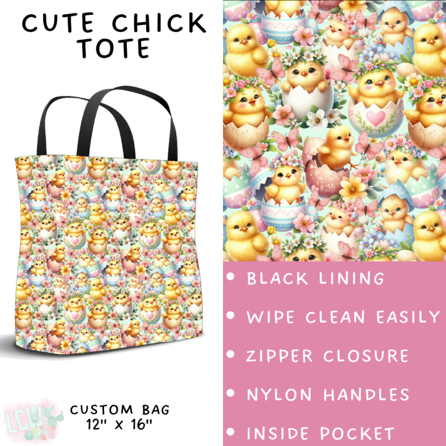 Preorder Custom Styles - Cute Chick - Closes 17 Feb - ETA late Apr 2025 Leggings