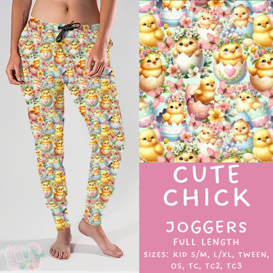 Preorder Custom Styles - Cute Chick - Closes 17 Feb - ETA late Apr 2025 Leggings