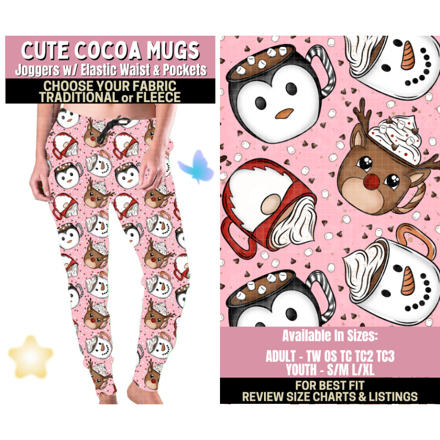 Preorder Custom Styles - Cute Cocoa Mugs - Closes 25 Sep - ETA late Jan 2026 Leggings