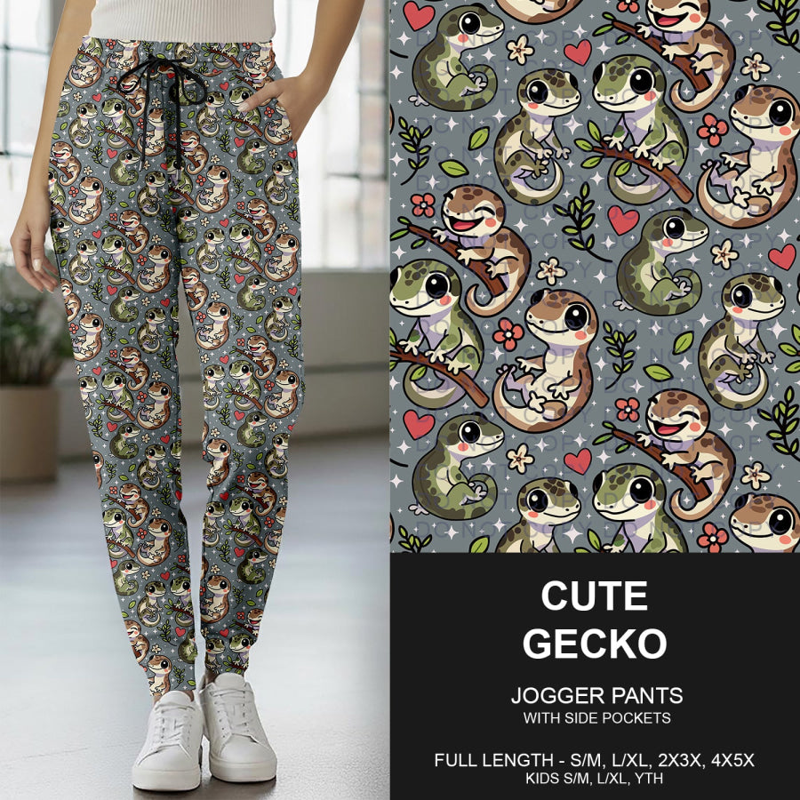 Preorder Custom Styles - Cute Gecko - Closes 25 Nov - ETA late Feb 2026 Loungewear