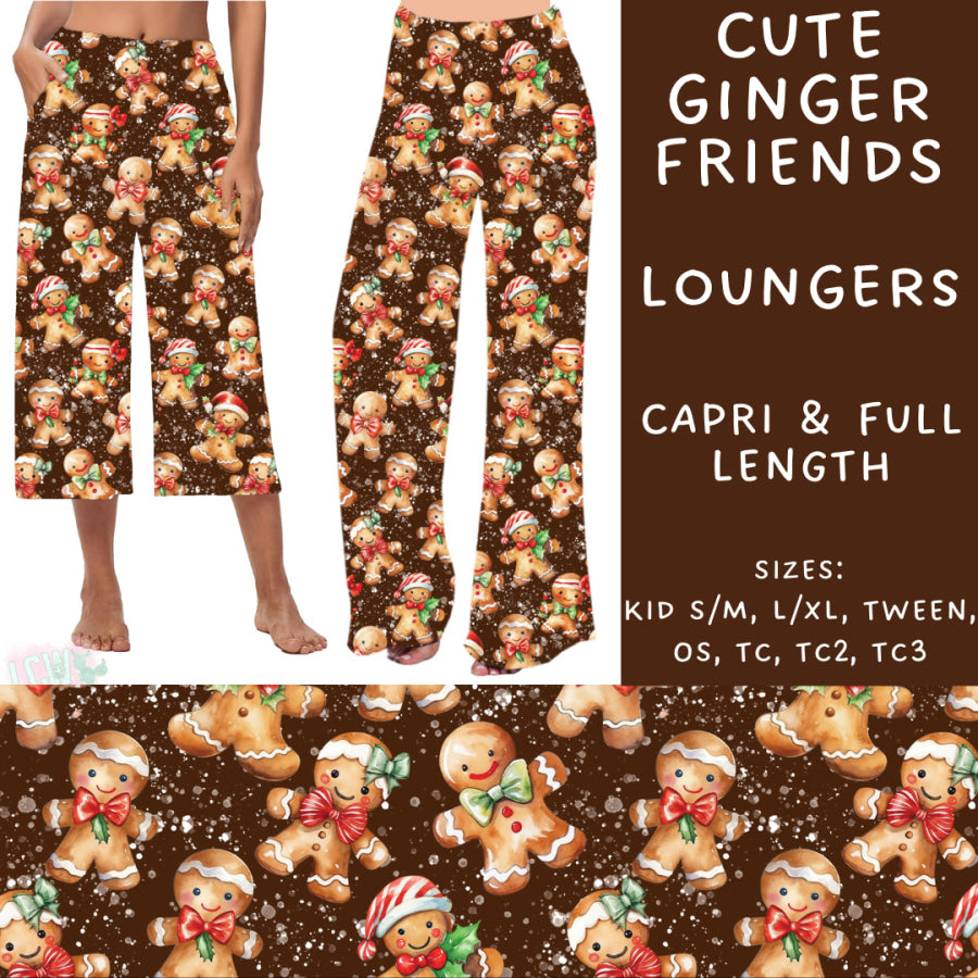 Preorder Custom Styles - Cute Ginger Friends - Closes 31 Oct - ETA early Jan 2025 Leggings