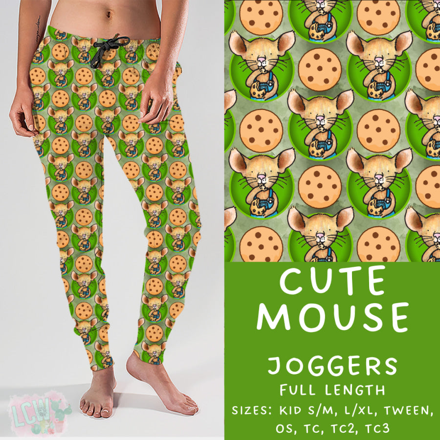 Preorder Custom Styles - Cute Mouse - Closes 21 Mar - ETA mid Jun 2025 Leggings