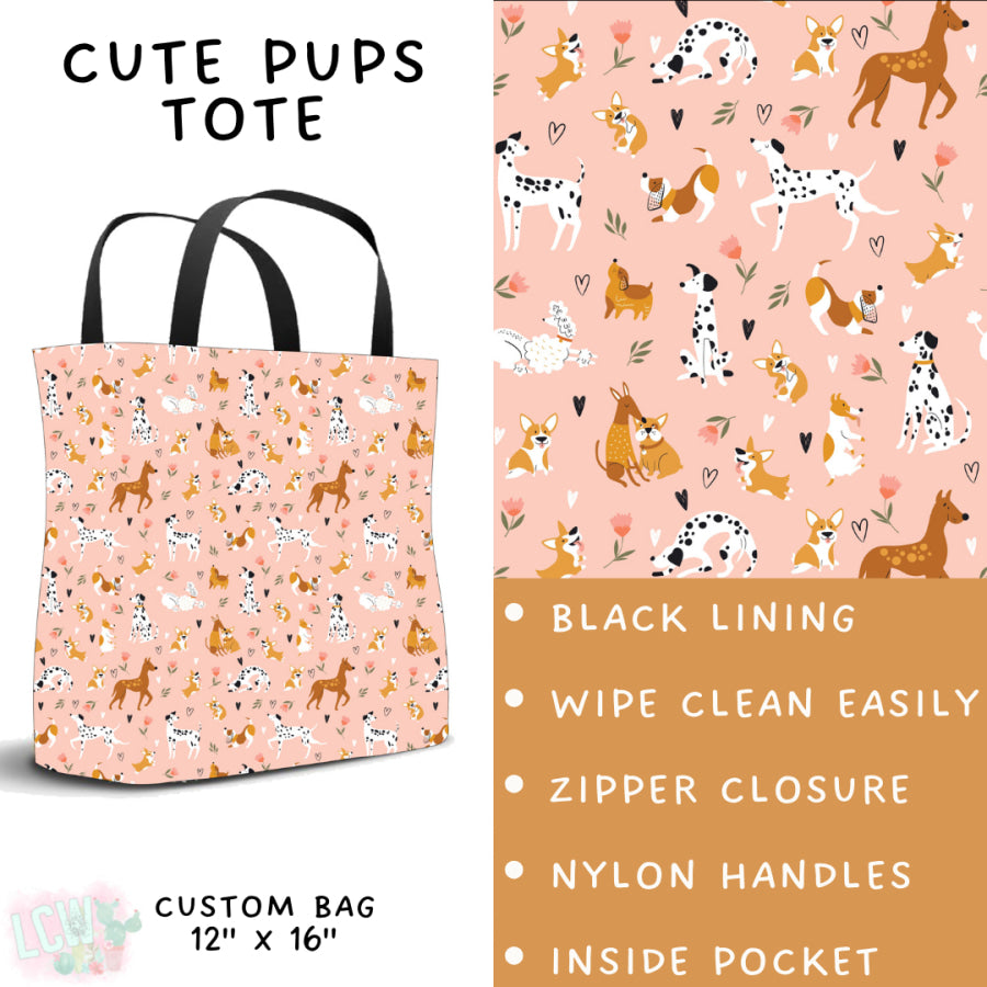 Preorder Custom Styles Cute Pups Closes 4 Sep ETA late Nov 2025 Leggings
