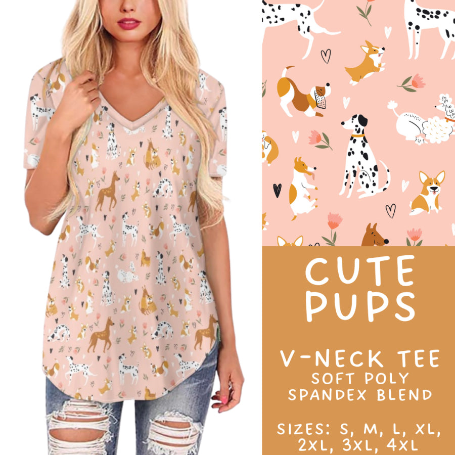 Preorder Custom Styles Cute Pups Closes 4 Sep ETA late Nov 2025 Leggings