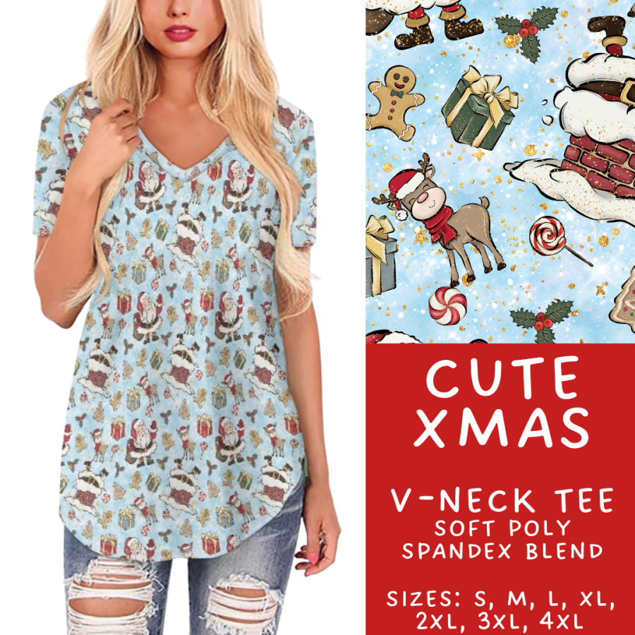 Preorder Custom Styles - Cute Xmas - Closes 3 Oct - ETA late Dec 2025 Leggings