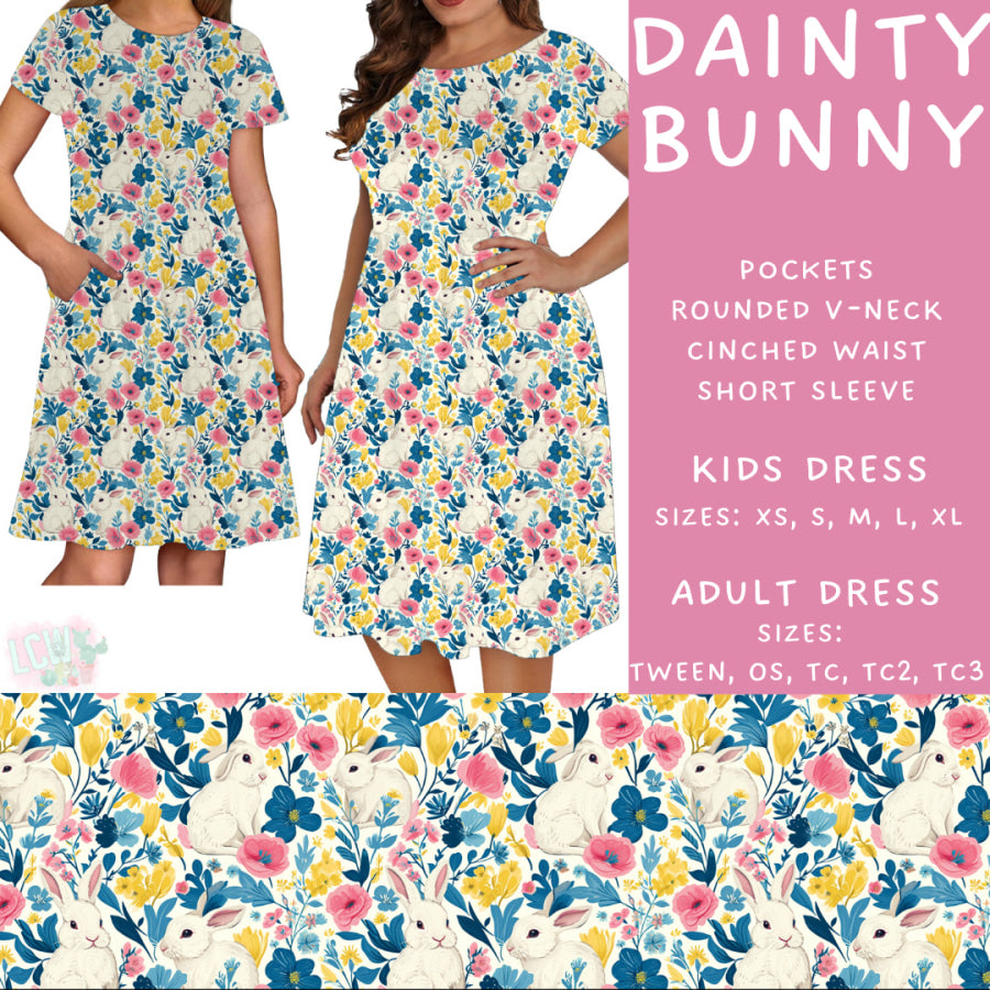 Preorder Custom Styles - Dainty Bunny - Closes 17 Feb - ETA late Apr 2025 Leggings