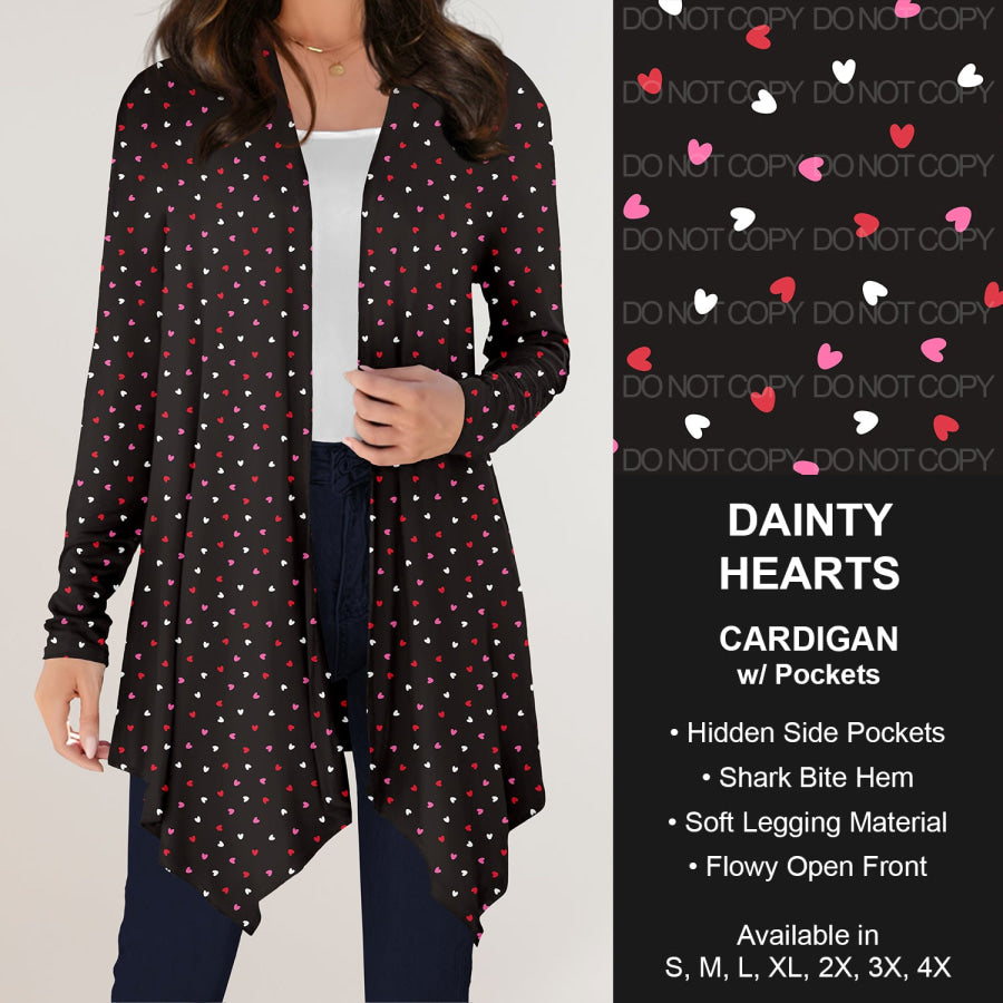 PREORDER Custom Styles - Dainty Hearts - Closes 26 Nov - ETA early Feb 2025 Loungewear