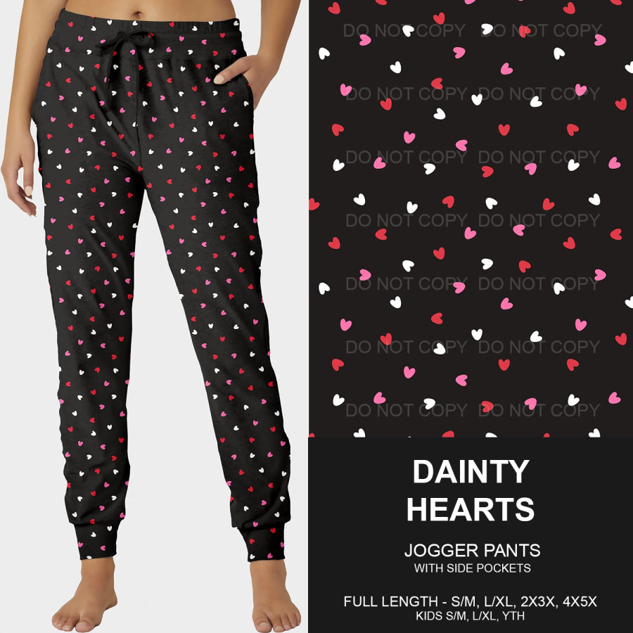 PREORDER Custom Styles - Dainty Hearts - Closes 26 Nov - ETA early Feb 2025 Loungewear