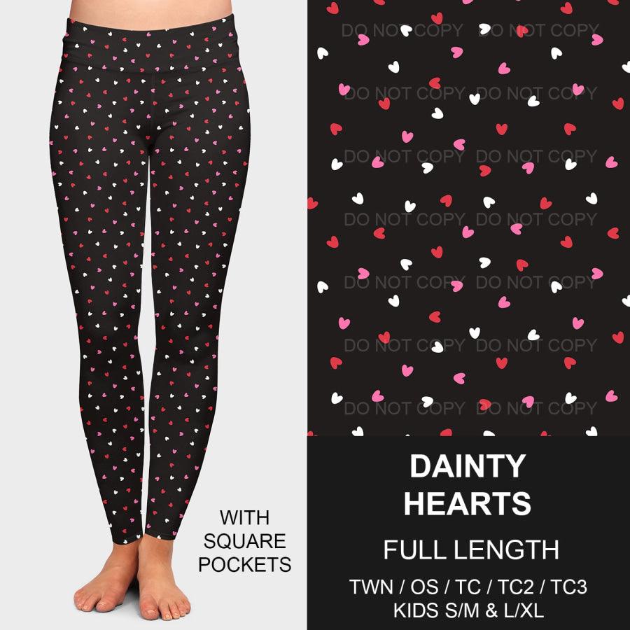 PREORDER Custom Styles - Dainty Hearts - Closes 26 Nov - ETA early Feb 2025 Loungewear