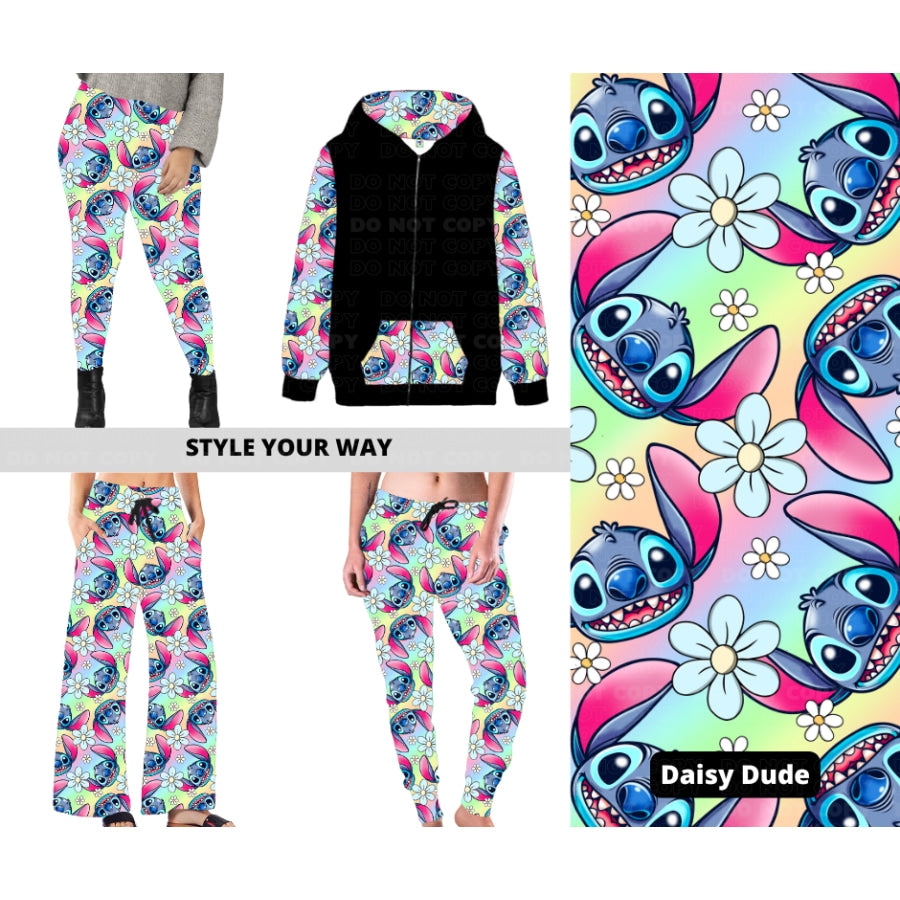 PREORDER Custom Styles - Daisy Dude - Closes 21 Nov - ETA late Feb 2025 Leggings