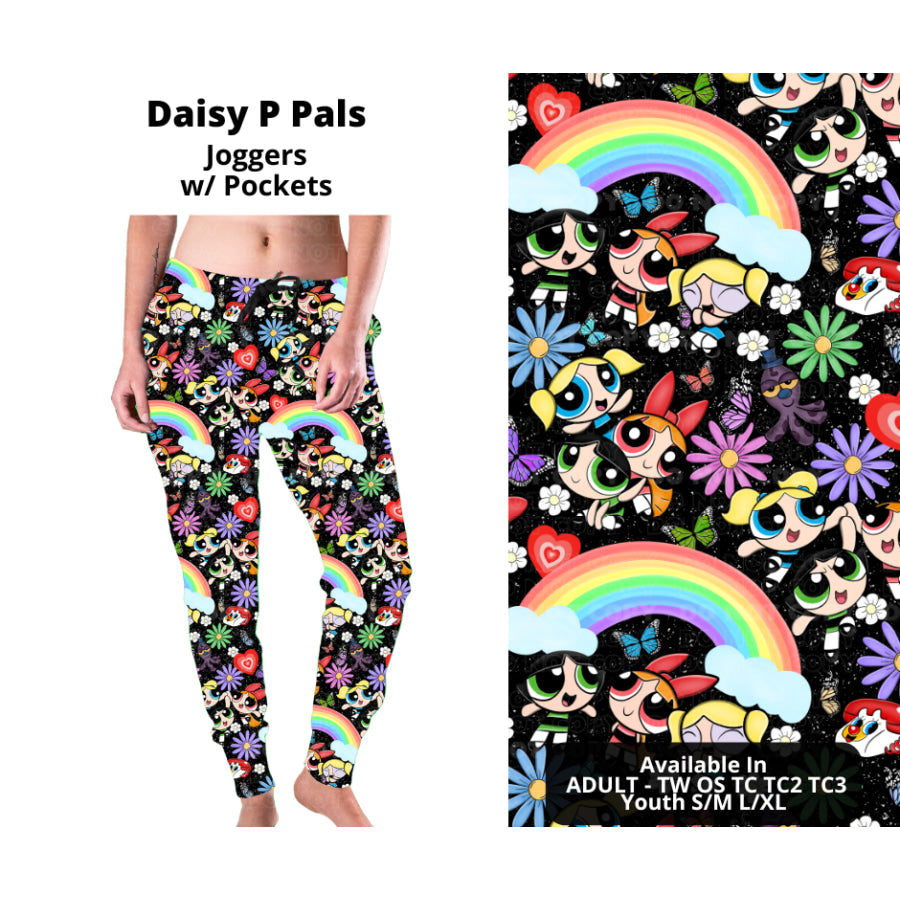 PREORDER Custom Styles - Daisy P Pals - Closes 21 Nov - ETA late Feb 2025 Leggings