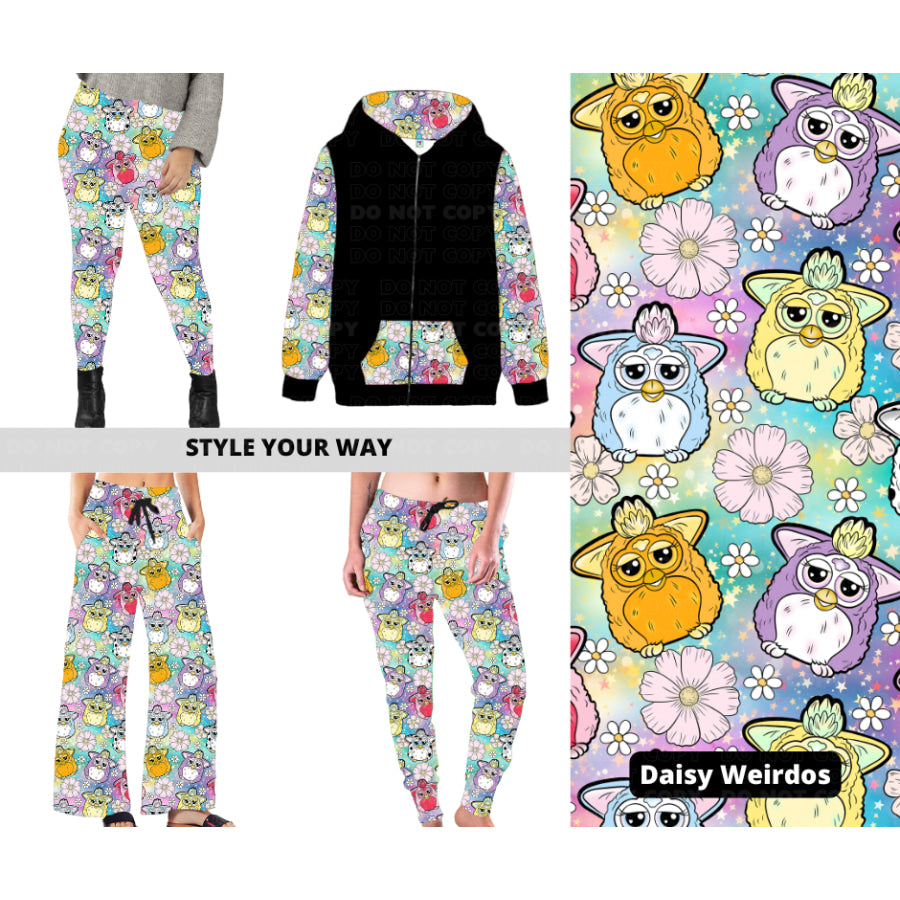 PREORDER Custom Styles - Daisy Weirdos - Closes 21 Nov - ETA late Feb 2025 Leggings