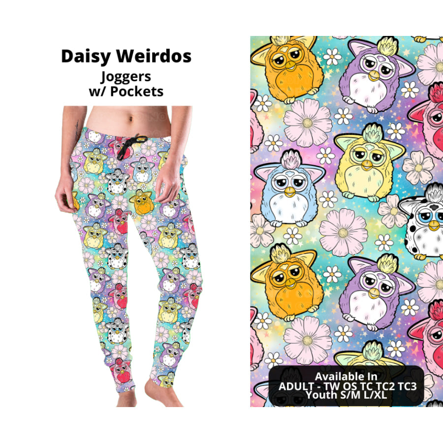 PREORDER Custom Styles - Daisy Weirdos - Closes 21 Nov - ETA late Feb 2025 Leggings