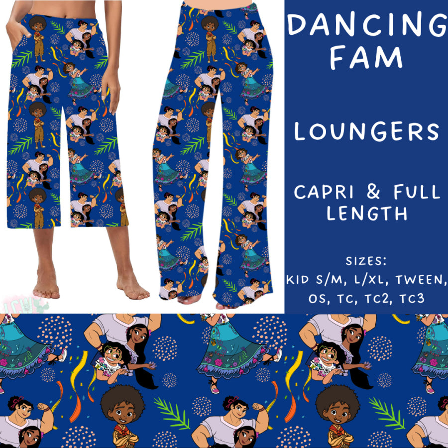 Preorder Custom Styles - Dancing Fam - Closes 18 Nov - ETA early Feb 2025 Leggings