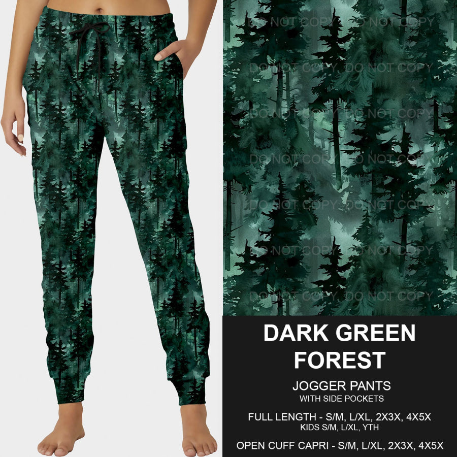 PREORDER Custom Styles - Dark Green Forest - Closes 28 Jan - ETA late May 2025 Loungewear