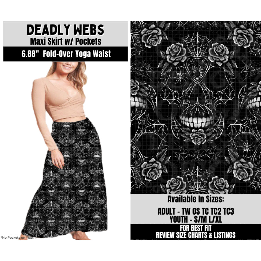 Preorder Custom Styles - Deadly Webs - Closes 6 Oct - ETA mid Feb 2026 Leggings
