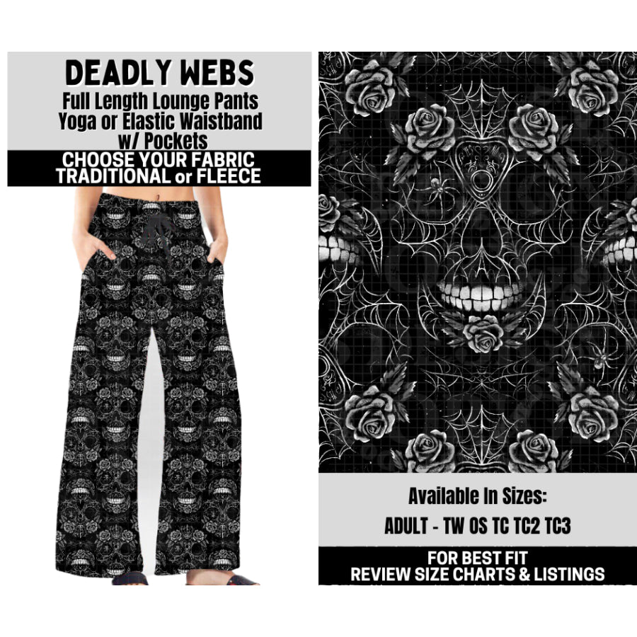 Preorder Custom Styles - Deadly Webs - Closes 6 Oct - ETA mid Feb 2026 Leggings
