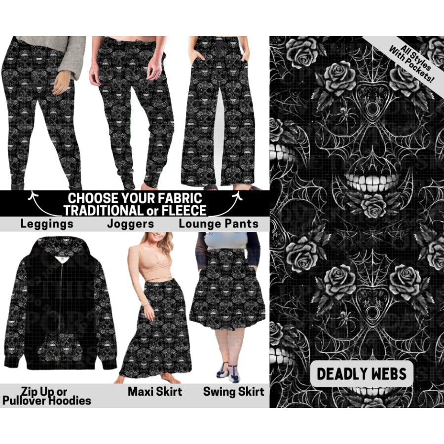 Preorder Custom Styles - Deadly Webs - Closes 6 Oct - ETA mid Feb 2026 Leggings