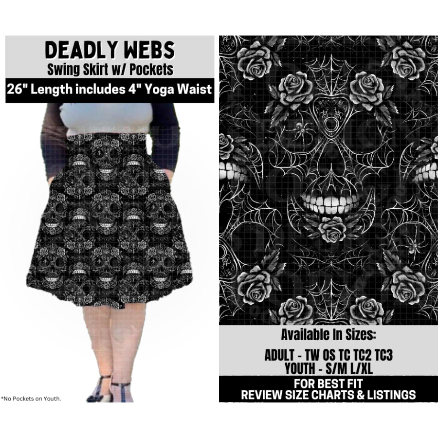 Preorder Custom Styles - Deadly Webs - Closes 6 Oct - ETA mid Feb 2026 Leggings