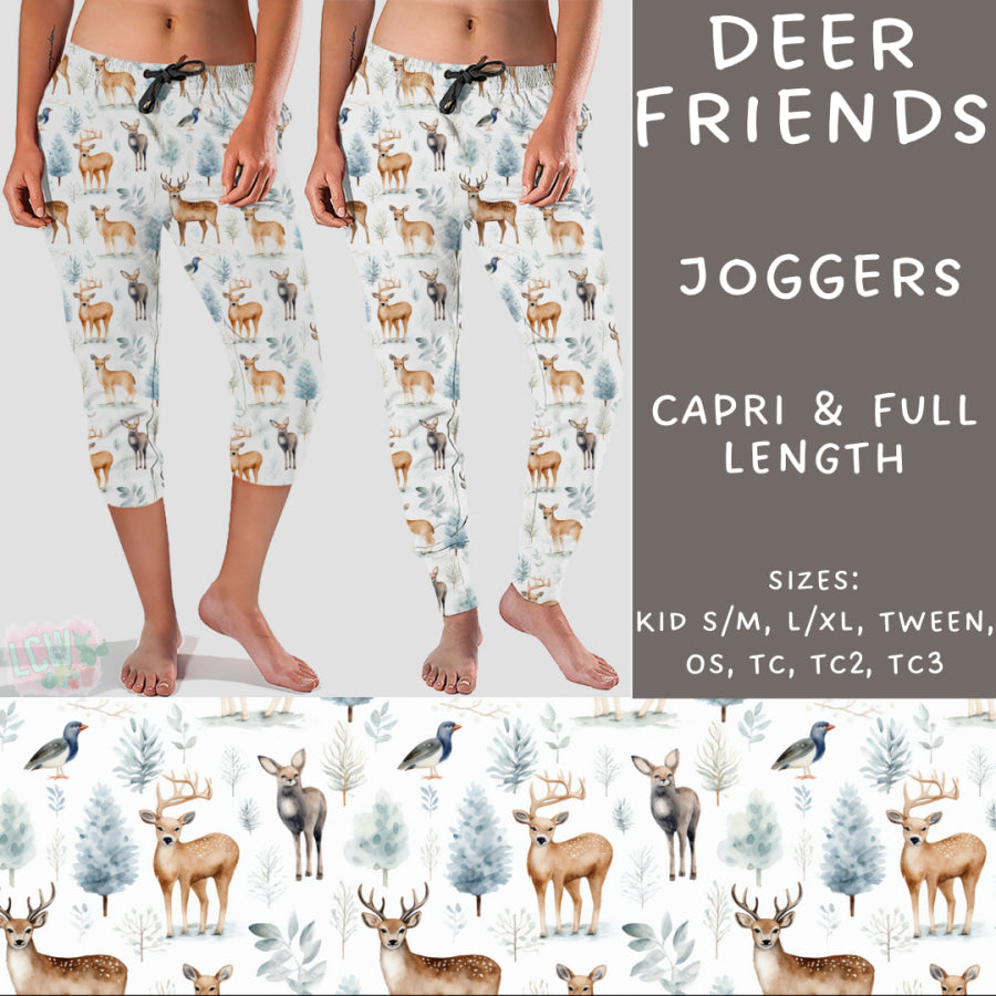 Preorder Custom Styles - Deer Friends - Closes 22 Nov - ETA early Feb 2025 Leggings