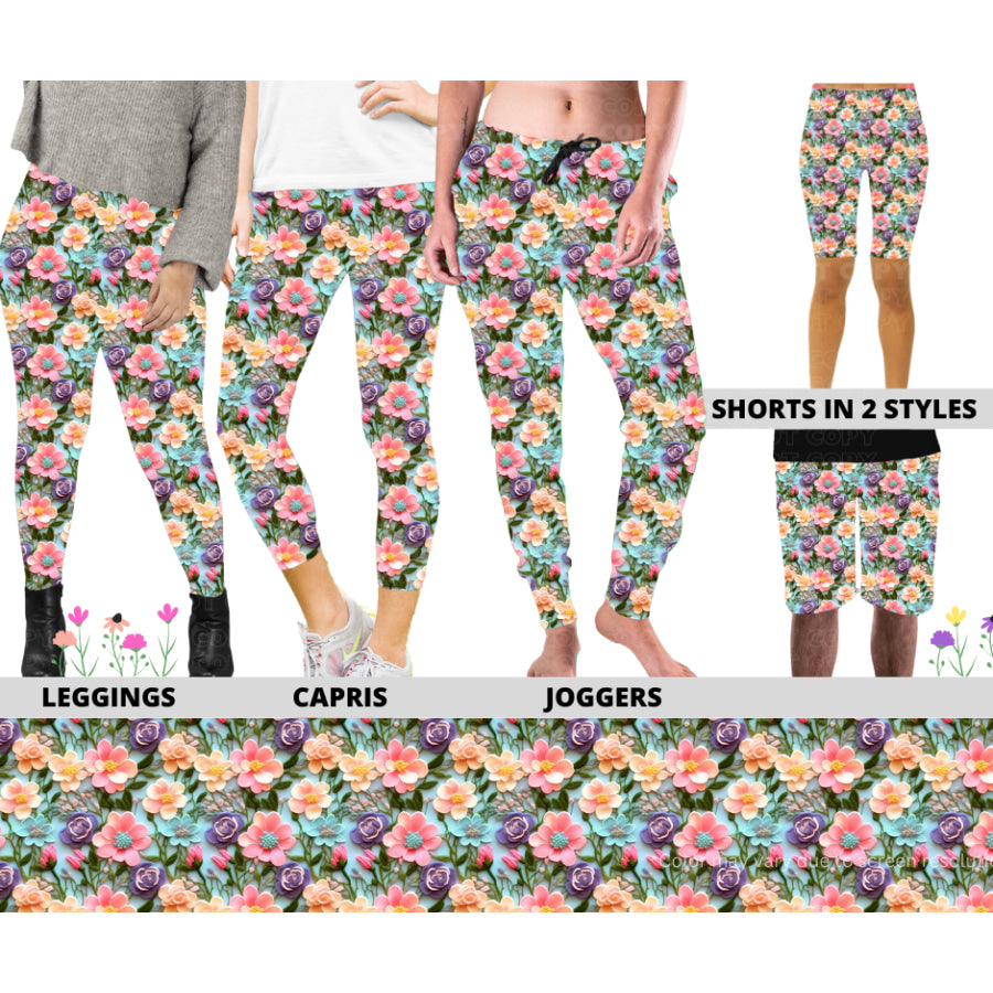 PREORDER Custom Styles - Delicate Petals - Closes 27 Jan - ETA late Apr 2025 Leggings