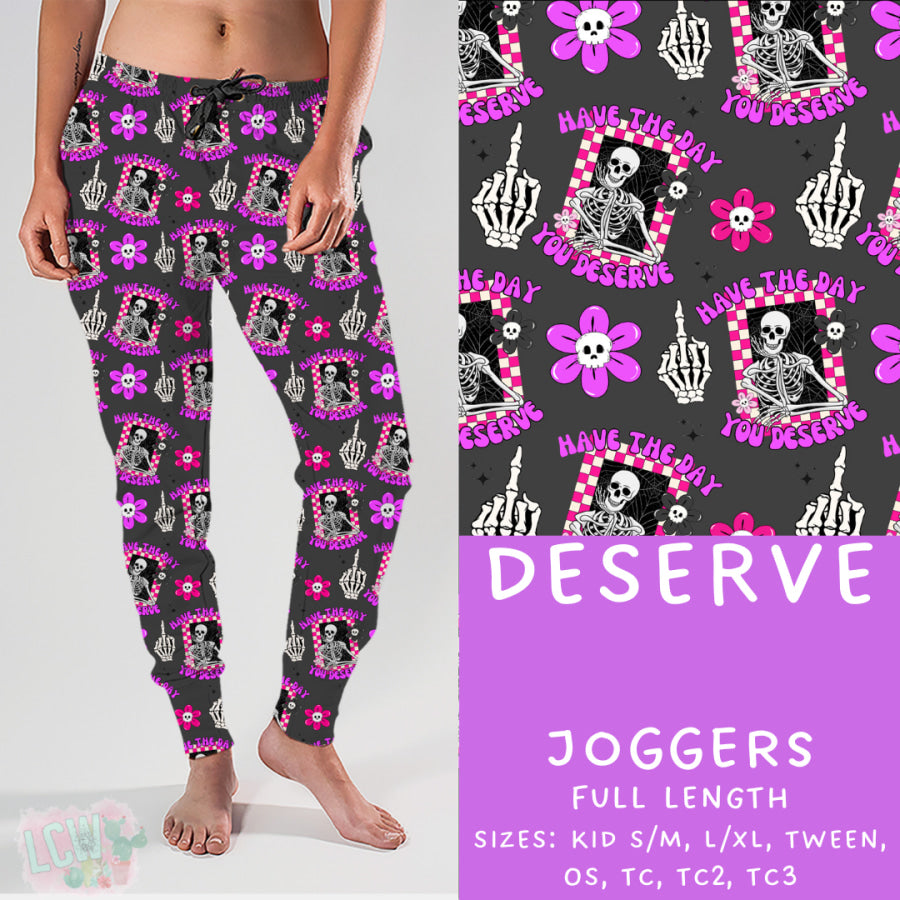 Preorder Custom Styles - Deserve - Closes 10 Mar - ETA early Jun 2025 Leggings