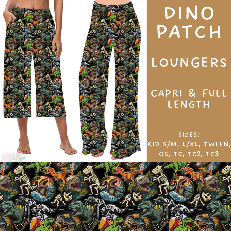 Preorder Custom Styles - Dino Patch - Closes 23 Sep - ETA early Dec 2024 Leggings