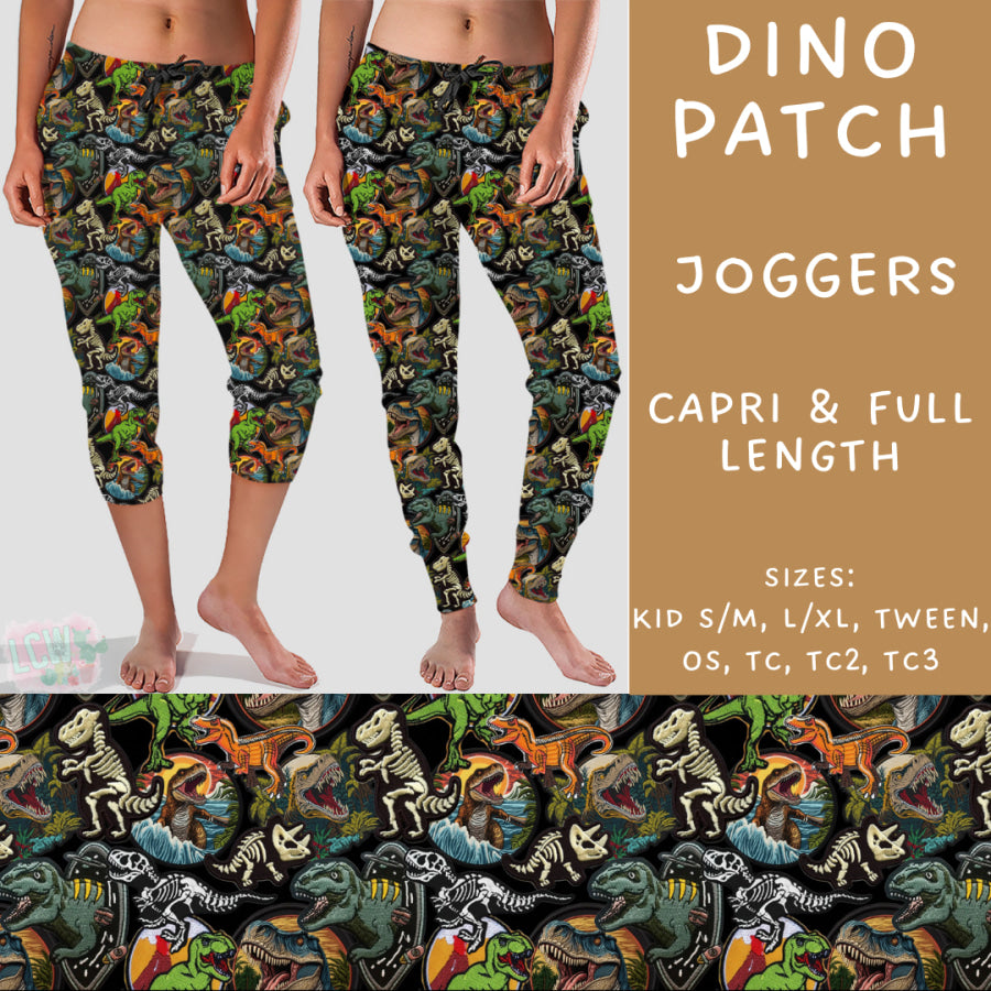 Preorder Custom Styles - Dino Patch - Closes 23 Sep - ETA early Dec 2024 Leggings