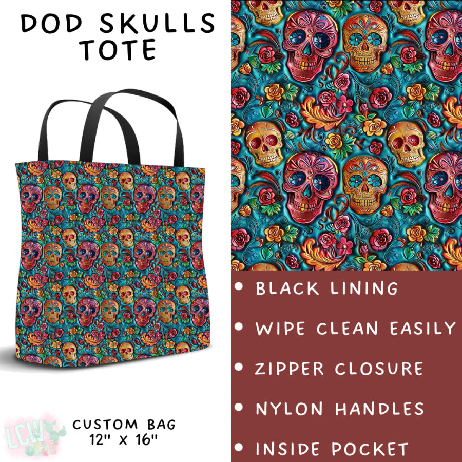 Preorder Custom Styles - DOD Skulls - Closes 5 Mar - ETA late May 2025 Leggings