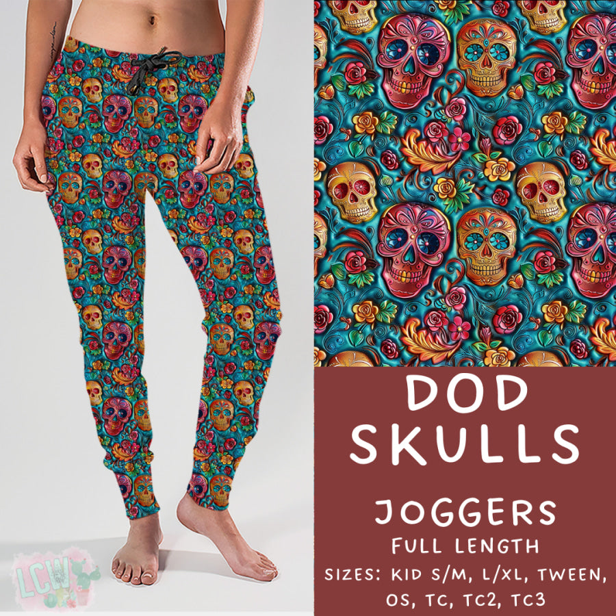 Preorder Custom Styles - DOD Skulls - Closes 5 Mar - ETA late May 2025 Leggings