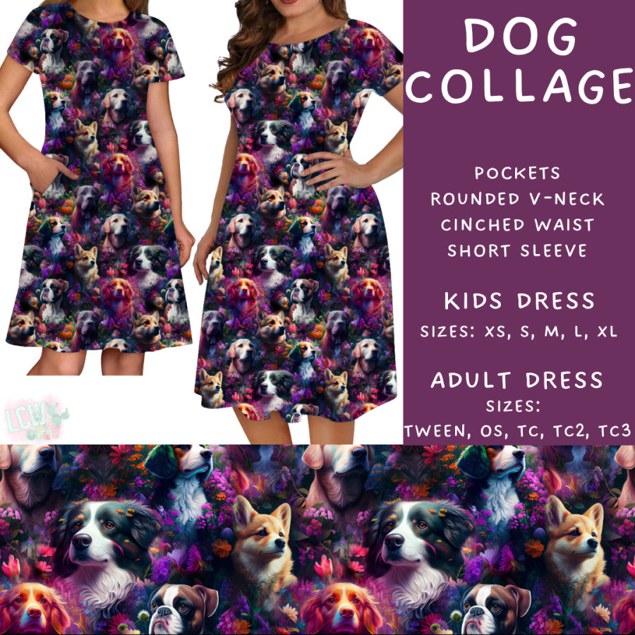 Preorder Custom Styles - Dog Collage - Closes 29 May - ETA late Aug 2025 Leggings
