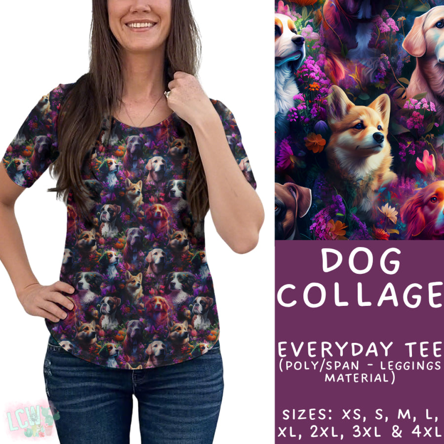 Preorder Custom Styles - Dog Collage - Closes 29 May - ETA late Aug 2025 Leggings