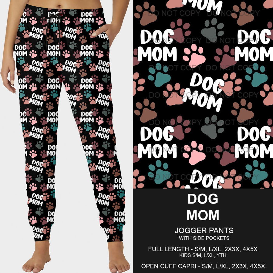 PREORDER Custom Styles - Dog Mom - Closes 18 Mar - ETA mid Jun 2025 Loungewear