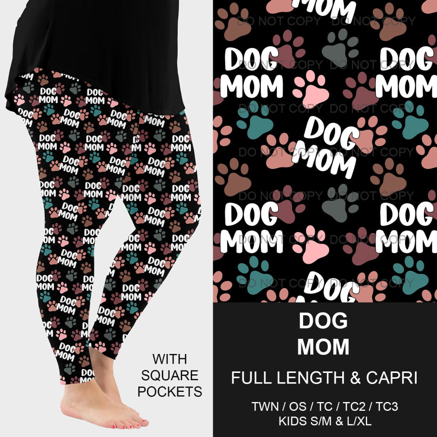 PREORDER Custom Styles - Dog Mom - Closes 18 Mar - ETA mid Jun 2025 Loungewear