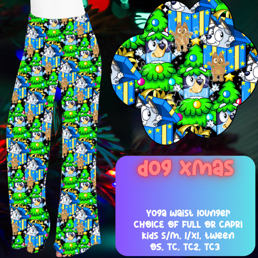 PREORDER Custom Styles - Dog Xmas - Closes 1 Oct - ETA late Dec 2024 Leggings