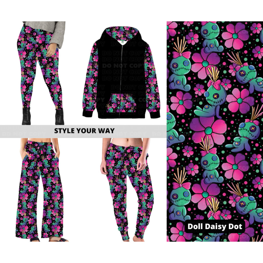 PREORDER Custom Styles - Doll Daisy Dot - Closes 21 Nov - ETA late Feb 2025 Leggings