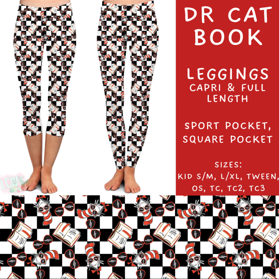 Preorder Custom Styles - Dr Cat Book - Closes 17 Jan - ETA late Apr 2025 Leggings