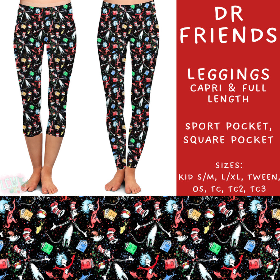 Preorder Custom Styles - Dr Friends - Closes 17 Jan - ETA late Apr 2025 Leggings