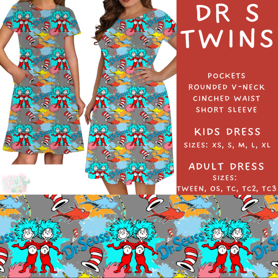 Preorder Custom Styles - Dr S Twins - Closes 21 Mar - ETA mid Jun 2025 Leggings