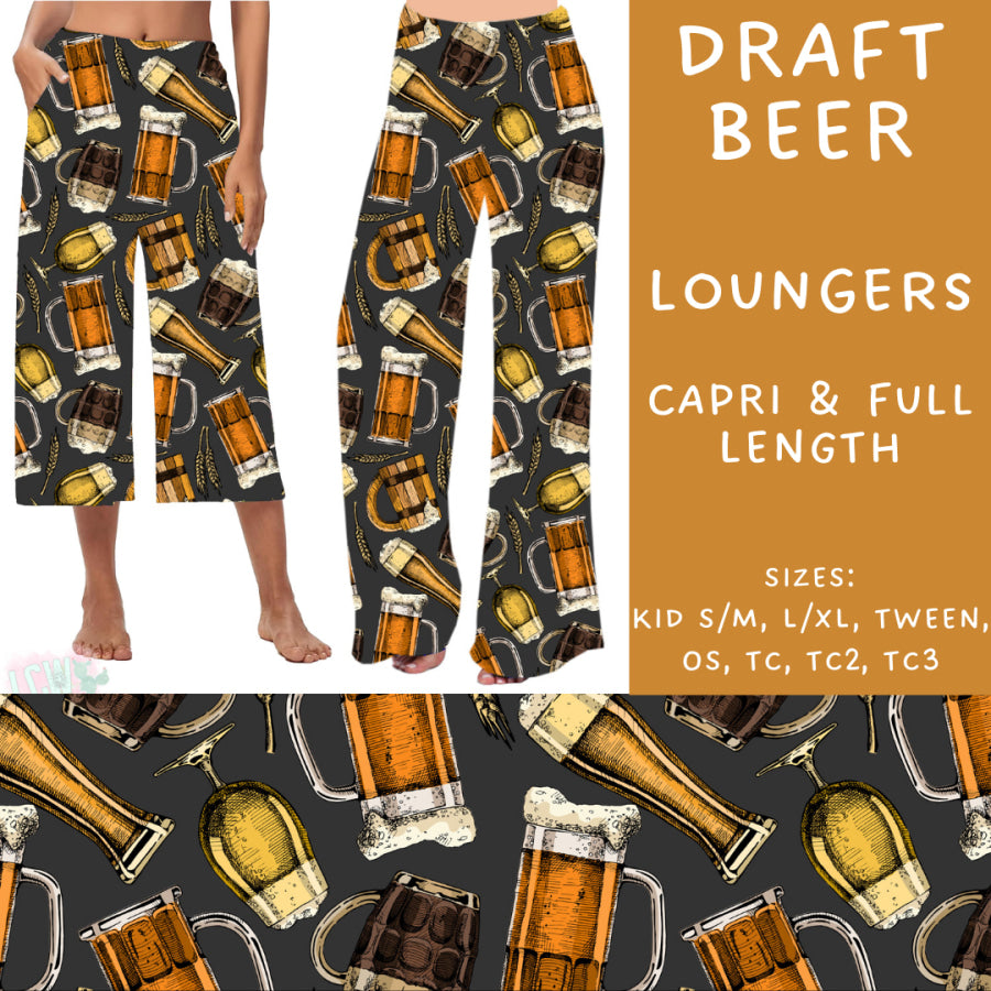 Preorder Custom Styles - Draft Beer - Closes 23 Sep - ETA early Dec 2024 Leggings