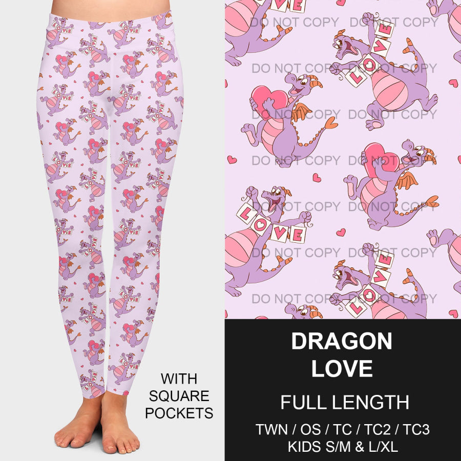 PREORDER Custom Styles - Dragon Love - Closes 26 Nov - ETA early Feb 2025 Loungewear