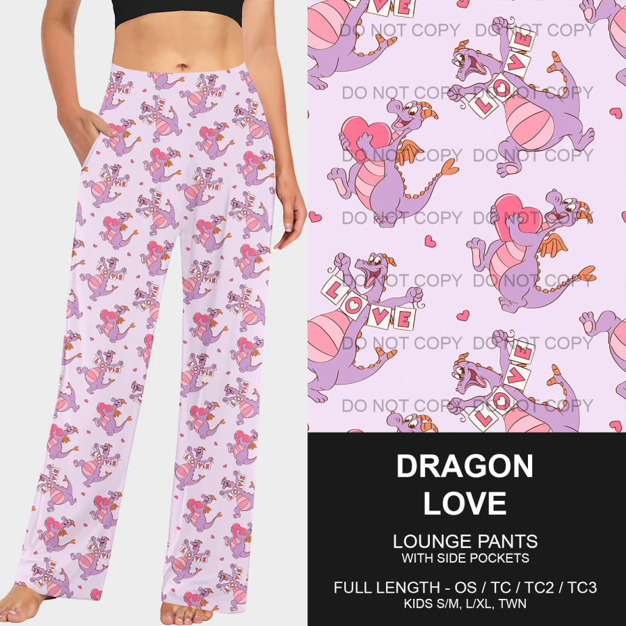 PREORDER Custom Styles - Dragon Love - Closes 26 Nov - ETA early Feb 2025 Loungewear