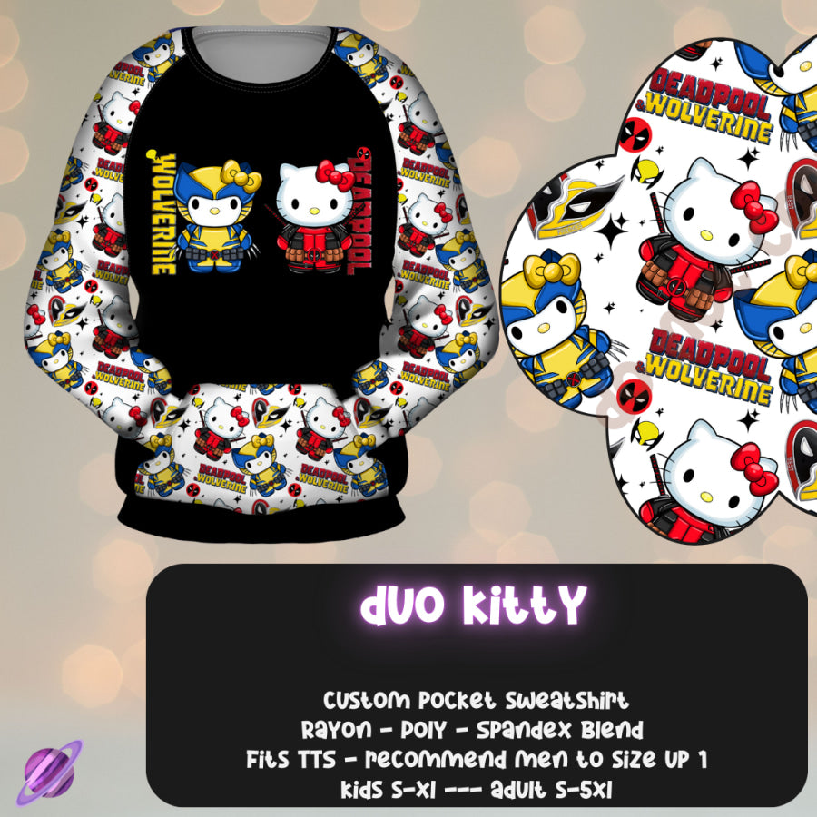 Preorder Custom Styles - Duo Kitty - Closes 17 Nov - ETA mid Feb 2025 Streetwear