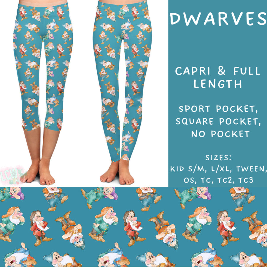 Preorder Custom Styles - Dwarves - Closes 6 Dec - ETA late Feb 2025 Leggings