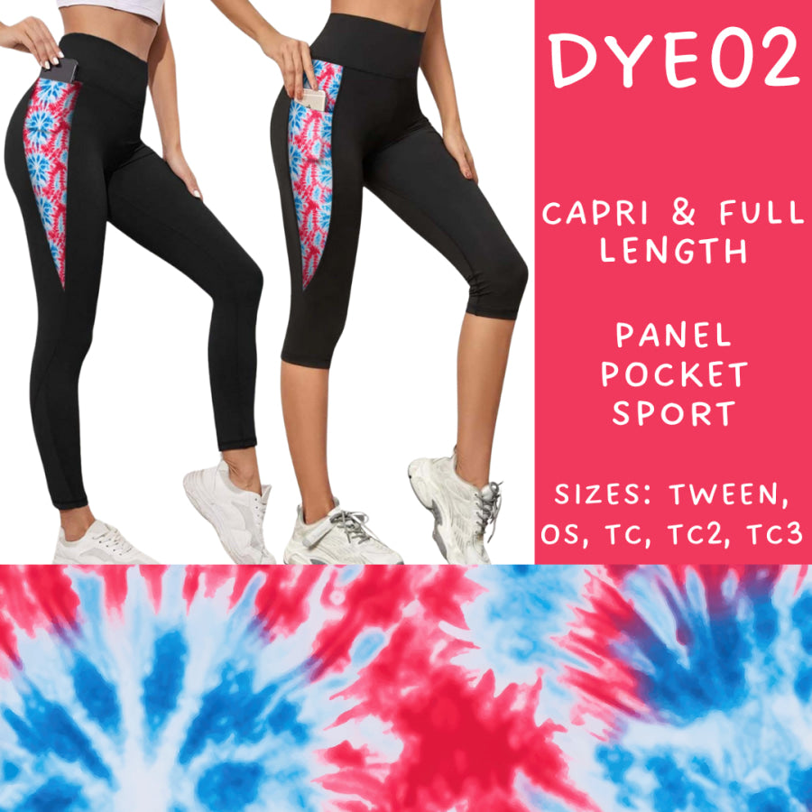Preorder Custom Styles - DYE02 - Closes 19 May - ETA early Aug 2025 Leggings